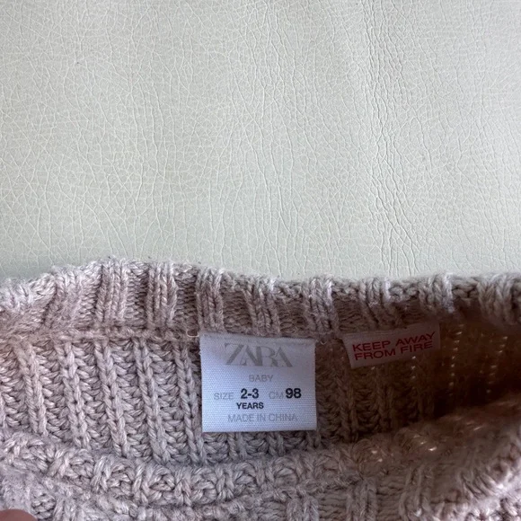 Zara Kids Sweater 2-3 YRS - Picture 6 of 11